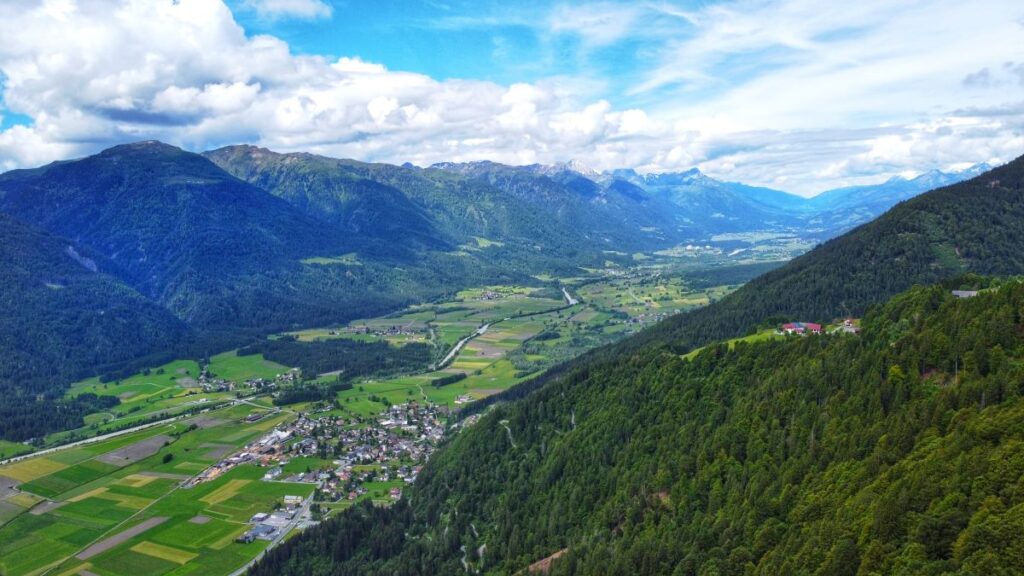 Almferienhaus Binter Ausblick