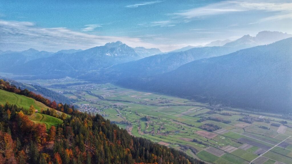 Almferienhaus Binter Ausblick Herbst