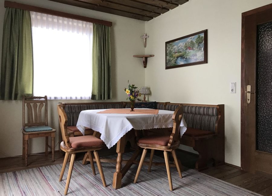 Almferienhaus Binter, Wohnzimmer Ansicht